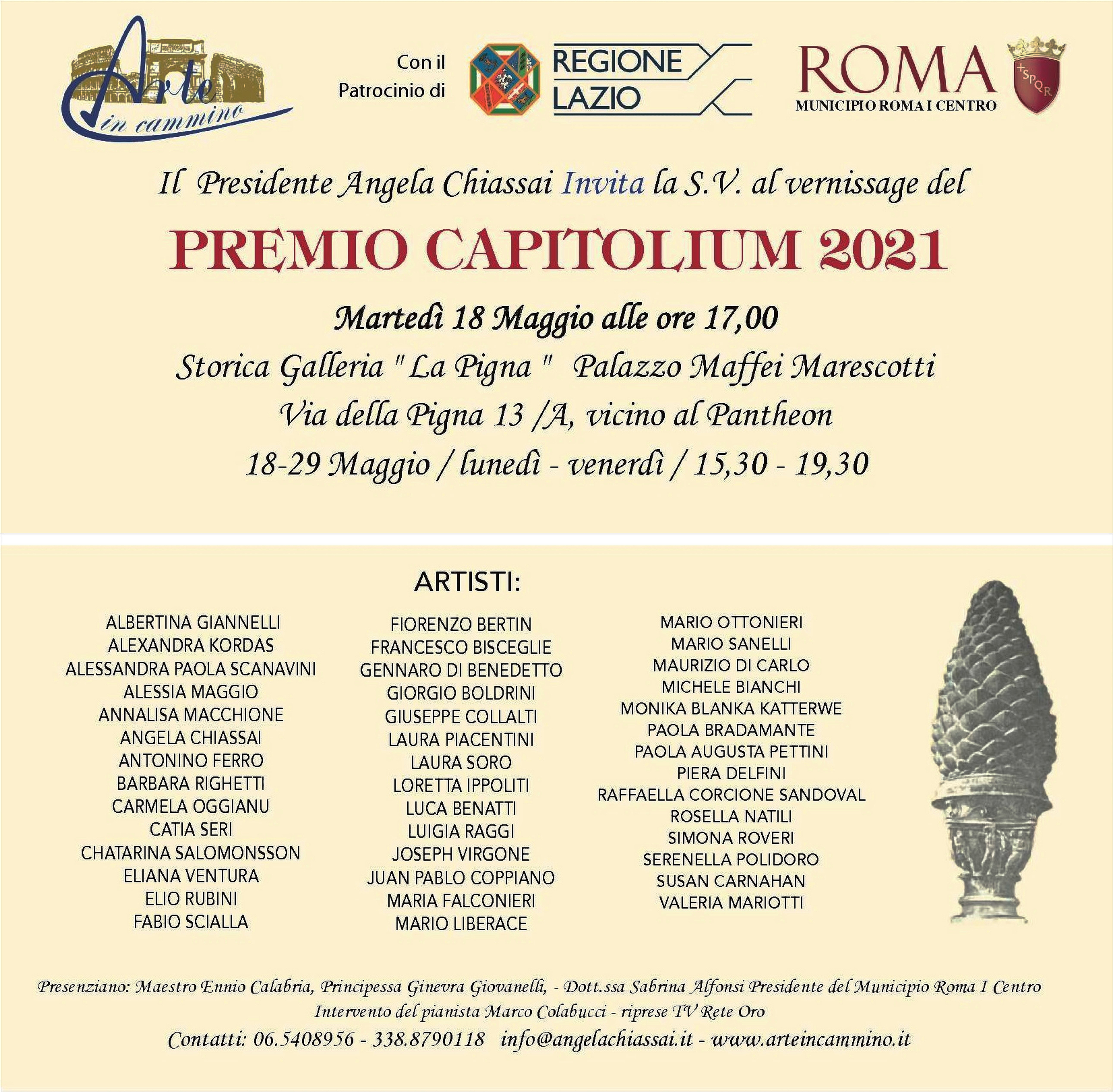 INVITO Capitolium 2021